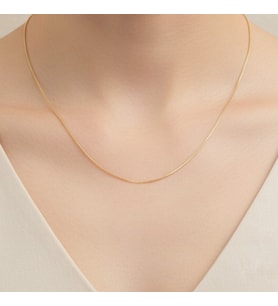 STİL İNCİSİ/XUPING JEWELRY İNCE ZİNCİR 60CM (Altın Rengi)