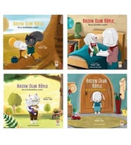 Mehmet Teber Bazen Olur Böyle Seti 4 Kitap (Biraz Kıskandım Sanki+Biraz Korktum Sanki+Biraz Kızdım Sanki + Biraz Üzüldüm Sanki)