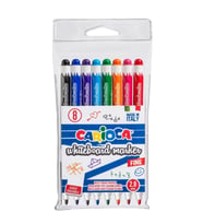 CARİOCA BEYAZ TAHTA KALEMİ 8 RENK 8'Lİ PVC 2.8 MM