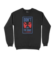 Mavi Don't Quit The Game Siyah Sweatshirt