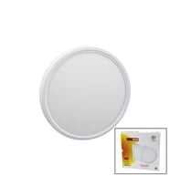 Lunaev Nisaluce Epl-24SÜ 24 W Beyaz Metal Kasa Sıva Üstü Yuvarlak LED Slim Panel 1680LM BEYAZ=6500K 30.000 Saat Ömür