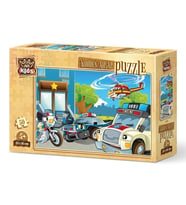 Art Kids Koruyucu Ekip 50 Parça Ahşap Puzzle