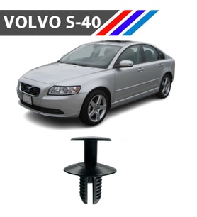 Volvo S40 Davlumbaz Klipsi 50 Adetli Paket