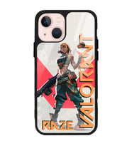 iPhone 13 Valorant Raze Tasarımlı Glossy Telefon Kılıfı