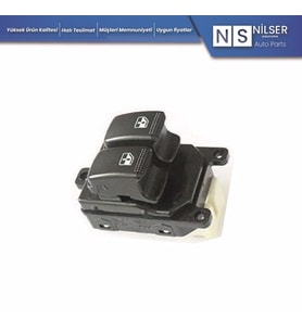 Cam Düğmesi Ön Sol H100 Kamyonet 04-12/Bongo-3 04-14 