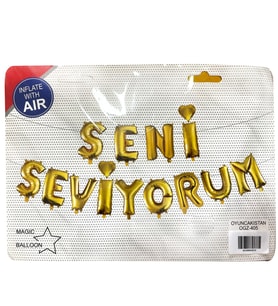 SENİ SEVİYORUM MAGİC BALLOON