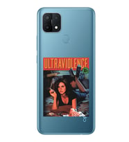 Oppo A15 / A15S Uyumlu Lana Del Rey Ultraviolence Desenli Şeffaf Telefon Kılıfı
