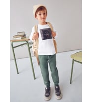 Mayoral Erkek Çocuk Fligranlı Sweatshirt Krem