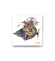 DBSanatevi Balık Evi Tablo 35 X 35 cm