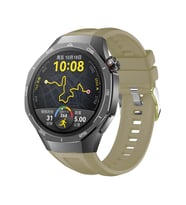 Huawei Watch GT 6/5/4/3/2 Pro 46mm Kordon Spor Silikon Band Lansman 1e1 Uyumlu 1 (Krem)