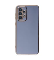 Samsung Galaxy A73 5g Kılıf Volet Silikon - Mavi