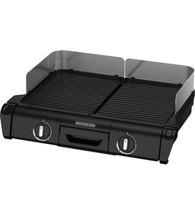 Tefal Bbq Family Tg800N10 Elektrikli Masa Izgarası, 2 Ayrı Izgara Yüzeyi, 2 Termostat, Yapışmaz Kapl