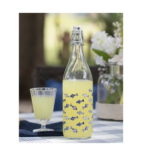 Fish Su Şişesi - Mavi / 1000 ml