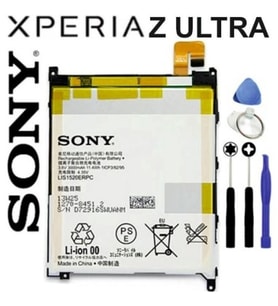 Sony Xperia Z Ultra Xl39H Batarya Pil Lıs1520Erpc ve Tamir Seti