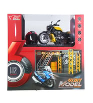 1/12 Motosiklet Harley Wolverine PB 3R Sesli ve Işıklı