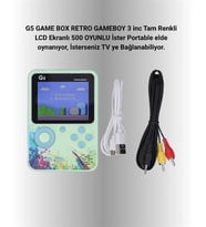 G5 Taşınabilir Retro Oyun Konsolu – Çocuk Ve Yetişkinler İçin