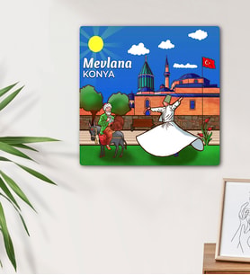 Konya Tasarımlı Mdf Duvar Tablosu