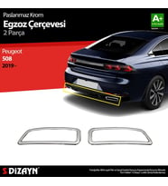 Drs Tuning Peugeot 508 Krom Egzoz Çıkışı 2 Prç. 2019 Üzeri