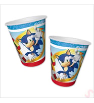 Sonic Kirpi, Karton Bardak - 8 Adet