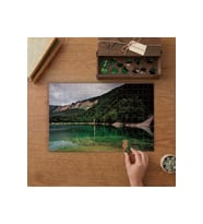 Sülüklü Göl - Mudurnu Tasarımı 240 parça Ahşap Puzzle Ahşap Kutuda MP07079