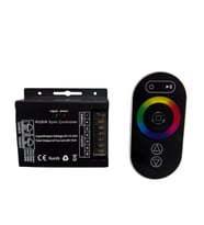 36A Müzikli Sese Duyarlı RGB+W Dokunmatik Kumandalı RF Dimmer 12-24V