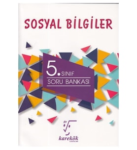 Karekök Yayıncılık Karekök 5. Sınıf Sosyal Bilgiler Soru Bankası (Çok Renkli)