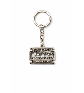 Retro Yazı Detaylı Metal Figür Anahtarlık