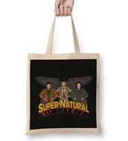 Supernatural Shotgun Shuts His Cakehole Bez Çanta Uzun Saplı