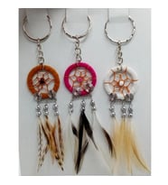 Dream Catcher Düş Kapanı Üç Renk Anahtarlık Hediye Paketi (Karışık)