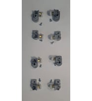 DUŞA KABİN TEKERİ - DÜZ 2+2 MİKA KABİN TEKERİ 8 Li TAKIM