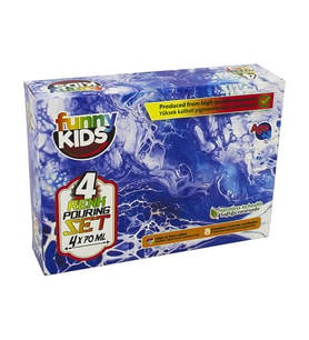 Funny Kids Pouring Boya Set 4x70 ml