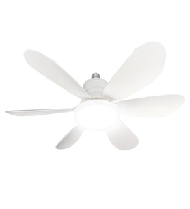 FENY FN-F80 ZEFİRA BEYAZ 3 Kademeli Hız 30W 52cm Pervane Çapı 3 Renk Işık Ultr - HUOBPS4316-9