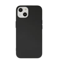 Apple iPhone 14 Kılıf Nano içi Kadife Silikon - Siyah