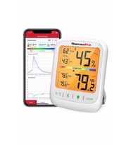 Cosmostech Thermo TP-359 Akıllı İç Mekan Isı ve Nem Ölçer Termometre