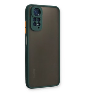 ERTAN Redmi Note 11 Pro Kılıf Montreal Silikon Kapak - Yeşil