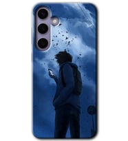Galaxy S24 Plus Kılıf HD Desen Baskılı Kılıf - Sonbahar Yalnızlığı