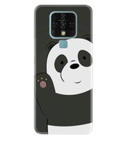 Tecno Camon 16 18P Pova Pova 3 Pova Neo Kılıf Desemli Silikon Hello Panda 1709