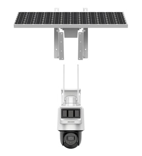 HIKVISION 4MP SPEED DOME 2.8MM DS-2DE2C400IWG-K/4G/C09S20 PAN/TILT PT Solar Kamera (4G SİM Destekli)