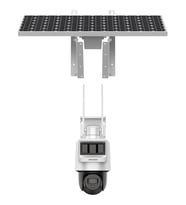 HIKVISION 4MP SPEED DOME 2.8MM DS-2DE2C400IWG-K/4G/C09S20 PAN/TILT PT Solar Kamera (4G SİM Destekli)