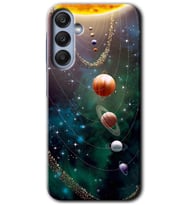 Galaxy A35 Kılıf HD Desen Baskılı Kılıf - Cosmos