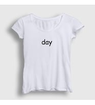 Presmono Kadın Beyaz Day Valentine's Day Sevgililer Günü T-Shirt 285719tt