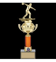 ODAK KUPA - Figürlü Kupalar - Bowling Erkek Figürlü Kupalar FG-056 C - 41 cm