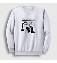 Presmono Unisex Beyaz Escape From La BoJack Horseman Sweatshirt 299797tt