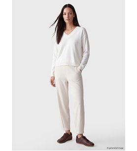LC WAIKIKI Bej Soft Touch Kadın Jogger Eşofman Altı