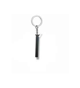 Dark Core – Füme Renk Silindir Figürlü Unisex Metal Anahtarlık