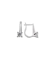 925 Ayar Gümüş Zirkon Taşlı Küpe - K010801