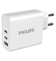 Philips DLP2683 65W 1x USB-A ve 2x PD USB-C GaN Hızlı Şarj Adaptörü