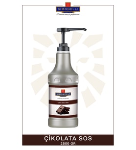 Simonelli Profesyonel Sos Çikolatalı 2500 gr Pompa