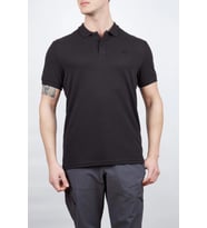 Alpinist Roc Erkek Polo T-Shirt Siyah