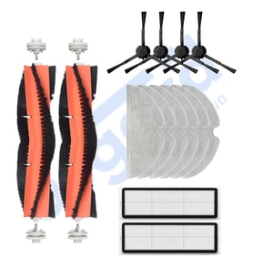Dreame F9 - Z10 Pro Uyumlu 2 Ana Fırça 4 Yan Fırça 2 Filtre 6 Mop PKT-iasgf0001110
